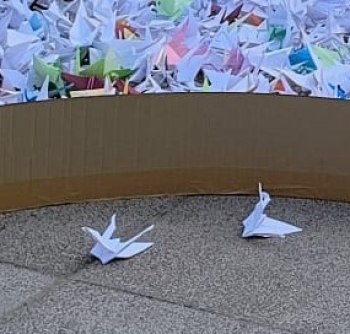 żurawie składane techniką origami